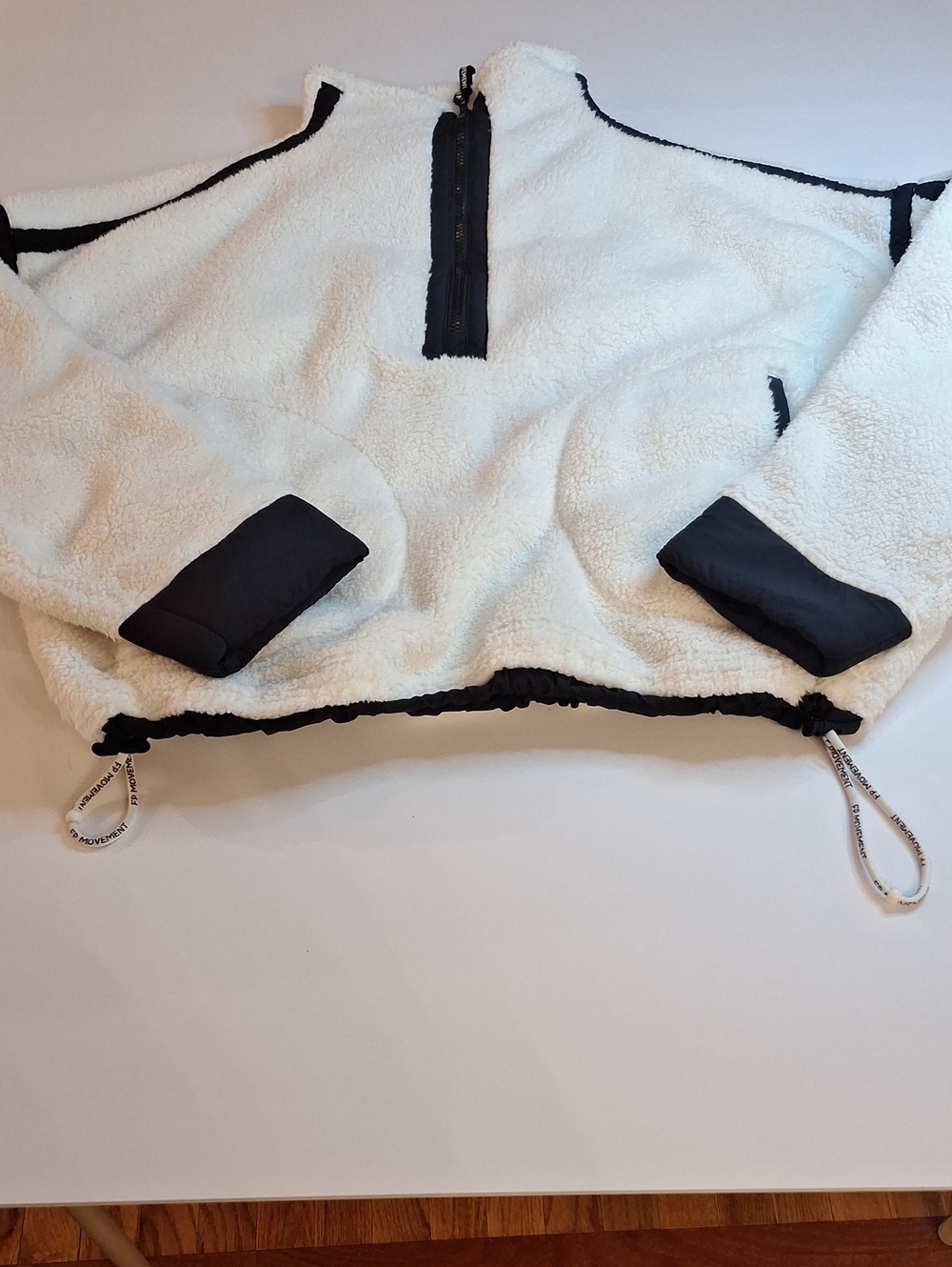 #317 NWOT Free People Fleece Pullover  Size L